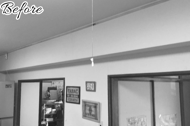 和室二部屋をLDKへ