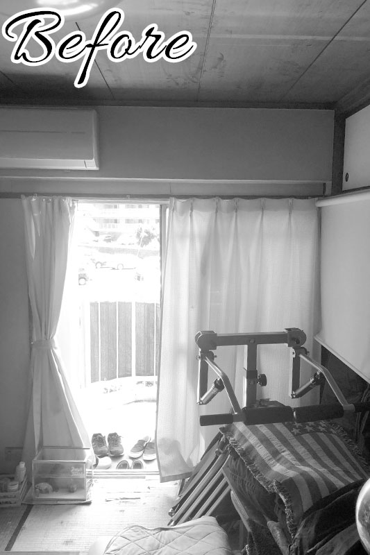 天井の低い和室