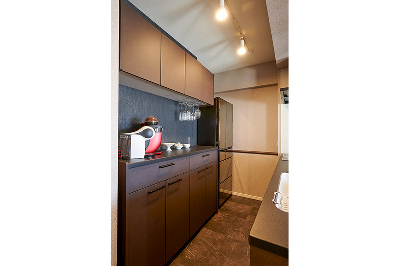 大容量カップボード