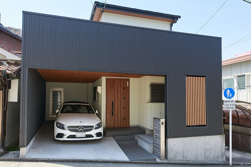 板金のカーポート