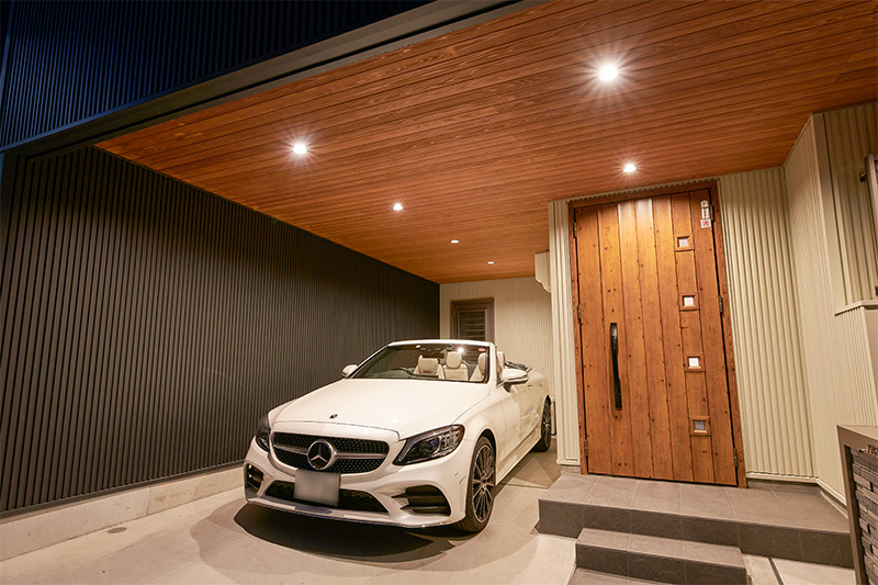 車の映える照明