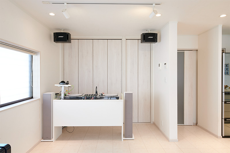 ご主人のDJブース