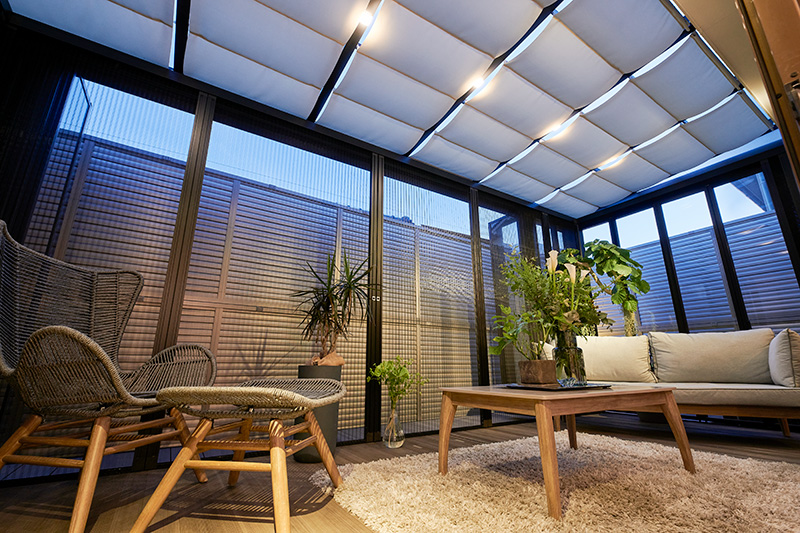 落ち着ける空間の演出