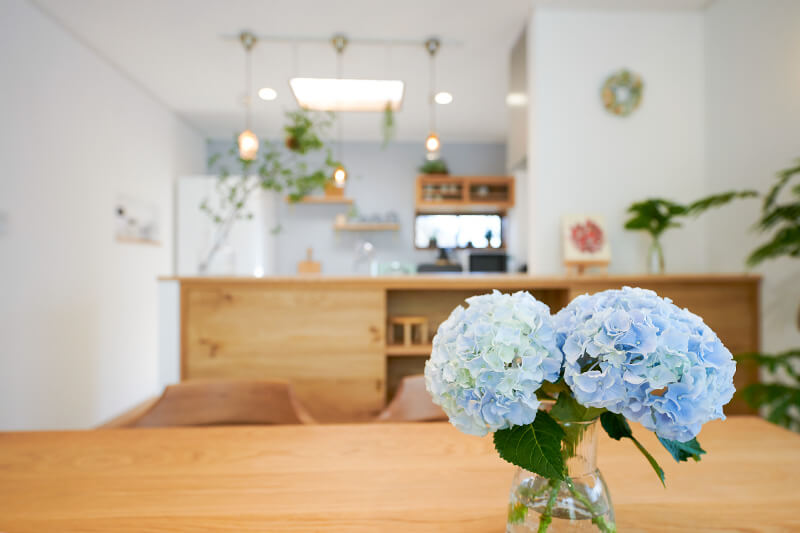 お洒落なリビング空間