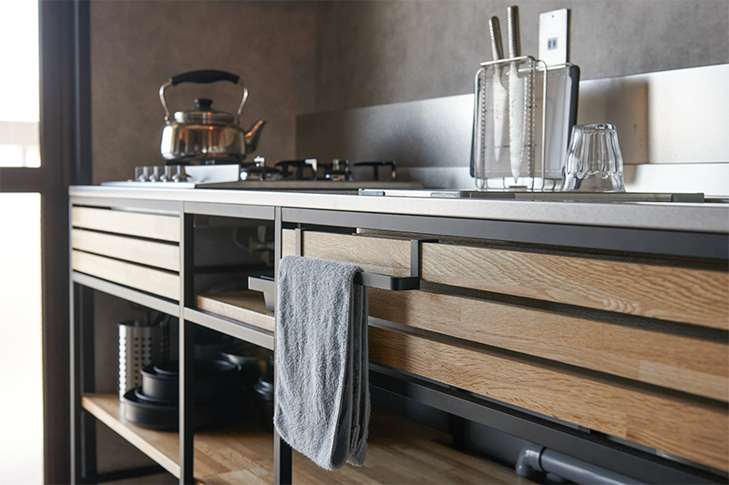 スッキリとしたキッチン