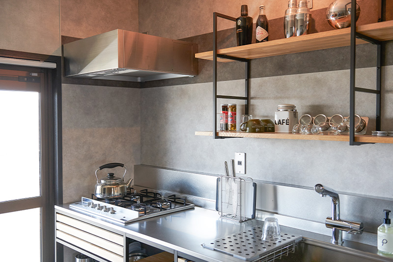 アイアンフレームキッチン