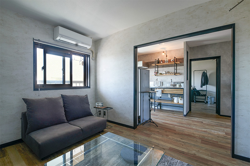 ホテルライクなリビング