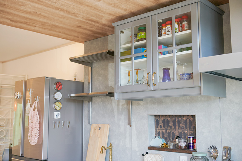 キッチン上部　収納