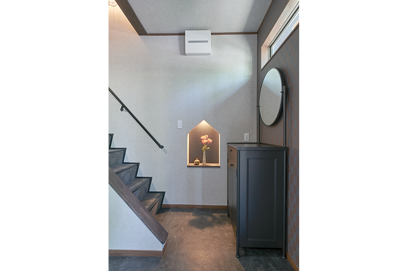 玄関ホール正面