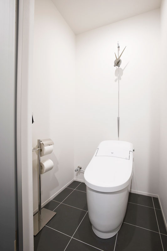 清潔感のあるトイレ