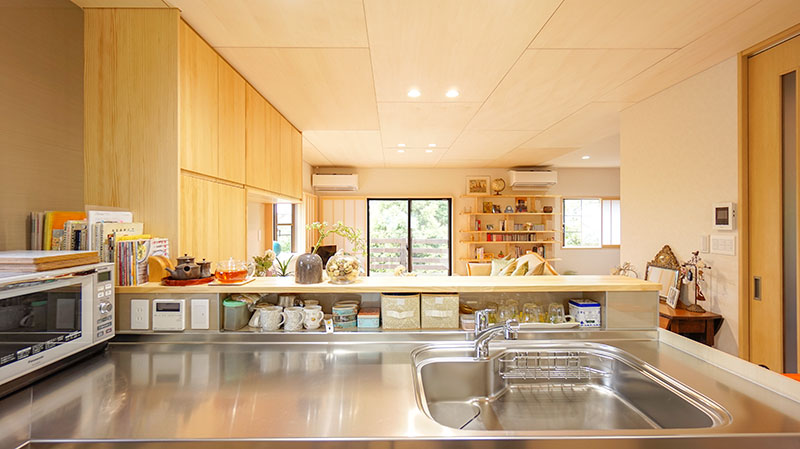 オリジナル造作収納