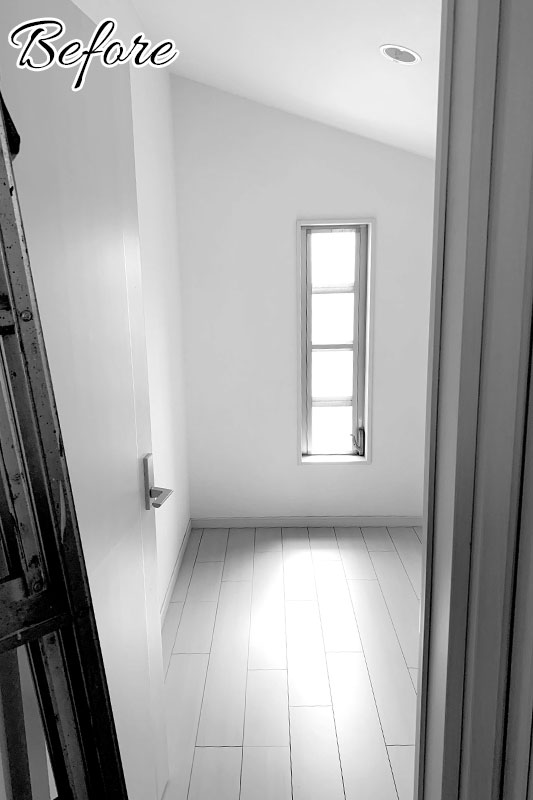 納戸から書斎へリノベーション